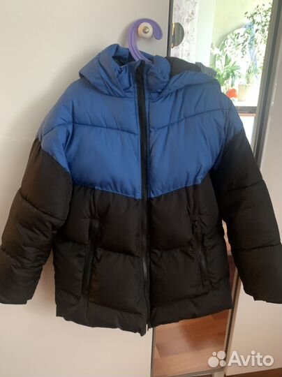 Куртка пуховик Zara р.128/134