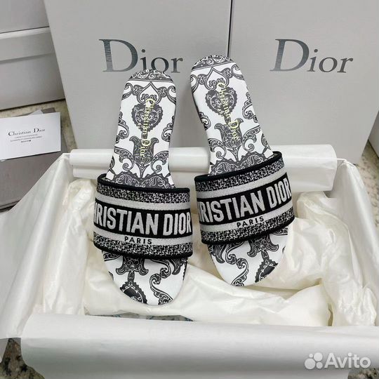 Шлепки женские Dior