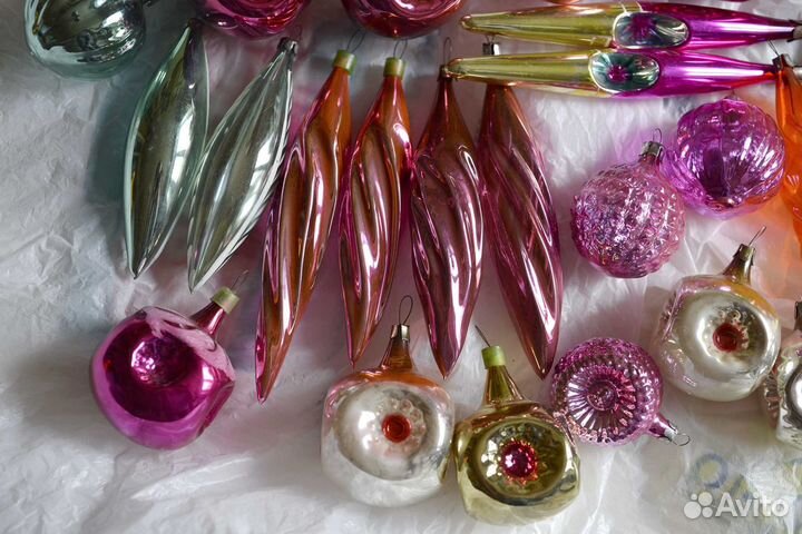 Елочные игрушки СССР