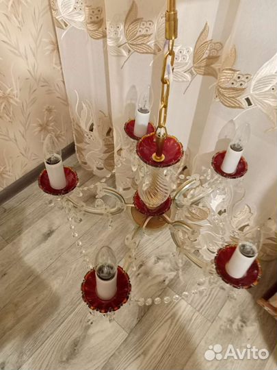 Люстра хрустальная