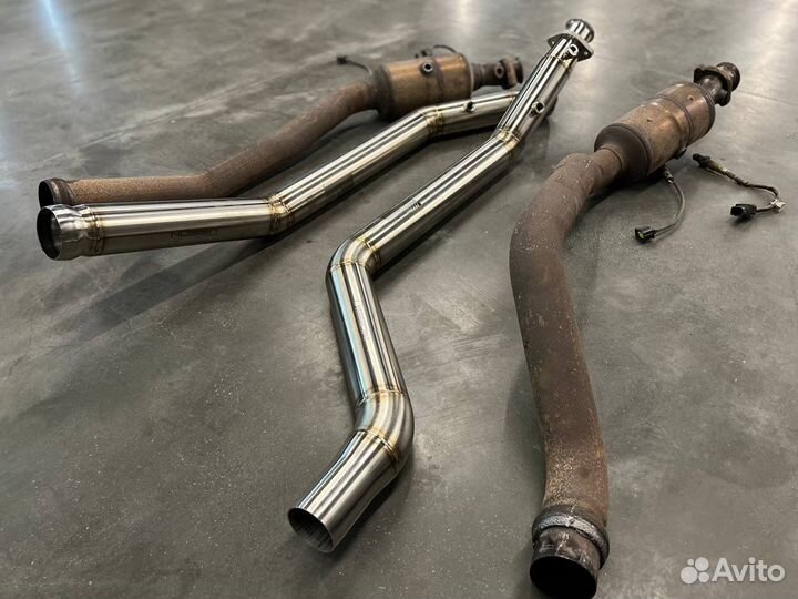 Даунпайпы ML63 AMG W166