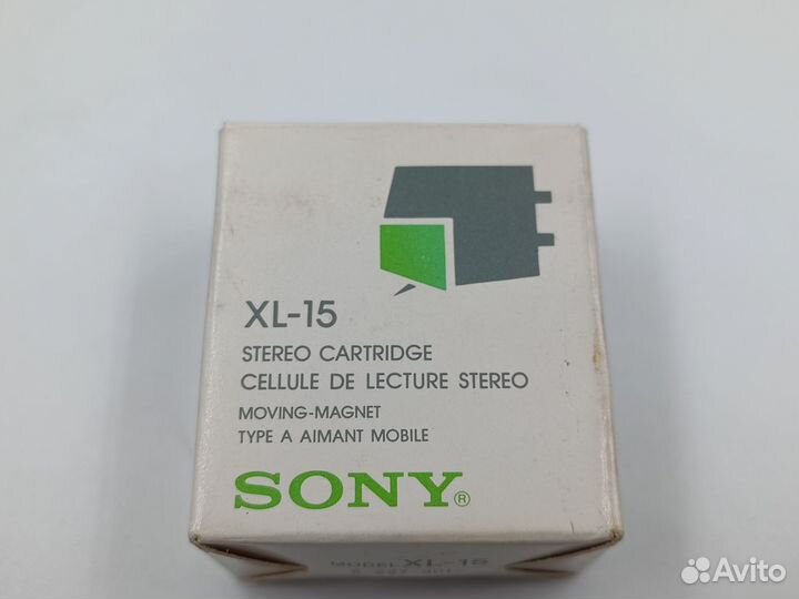 Картридж Sony XL-15 с иглой ND-15G