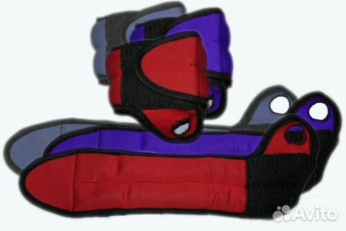 Утяжелители на запястья 0.5-1кг