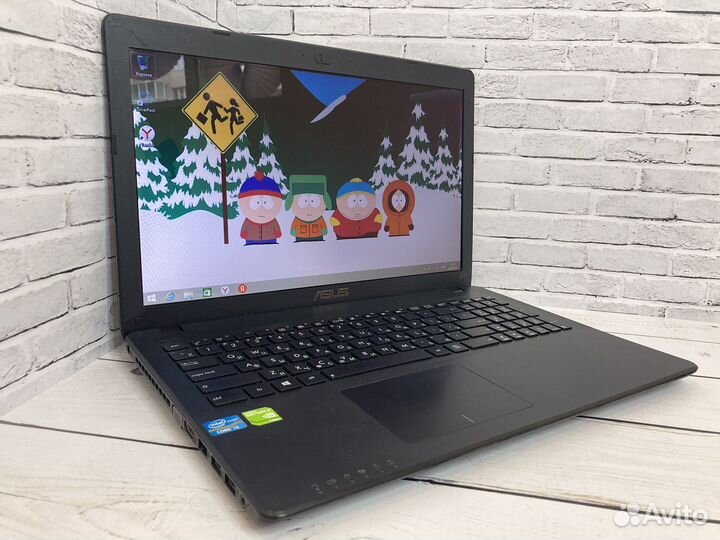 Игровой ноутбук Asus i3/500gb/6gb/гарантия