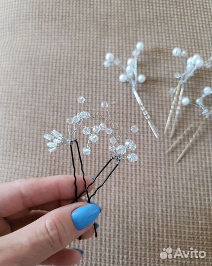 Шпильки свадебные