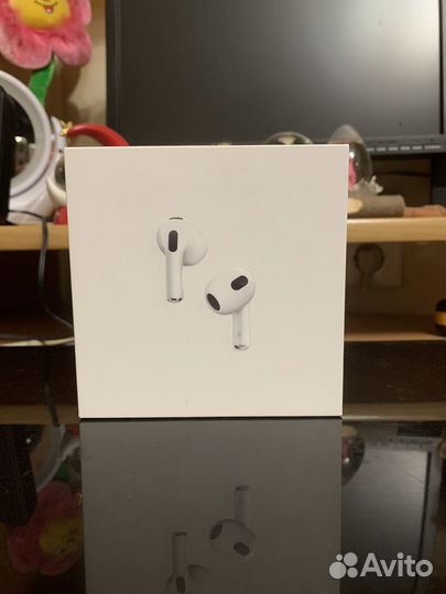 Беспроводные наушники apple airpods 3