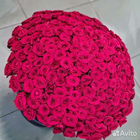 201 роза 80см