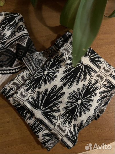 Женская шапка шарф