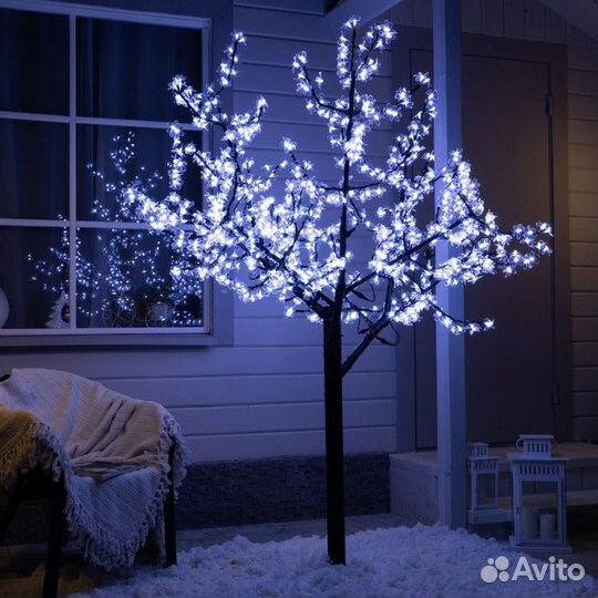 Светодиодное дерево 'Баугиния' 2 м, 864 LED, посто