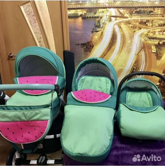 Коляска 3 в 1