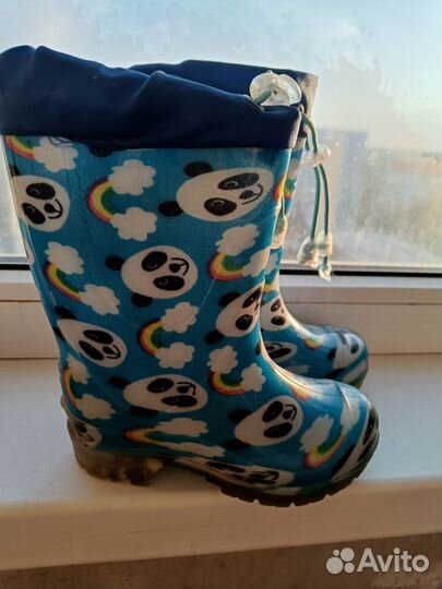 Резиновые сапоги детские 24