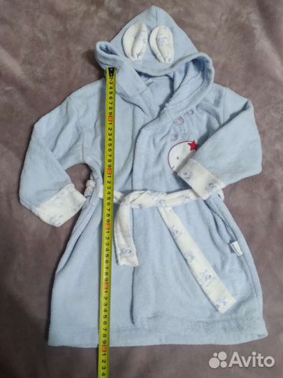 Халат махровый турция 1-3 года