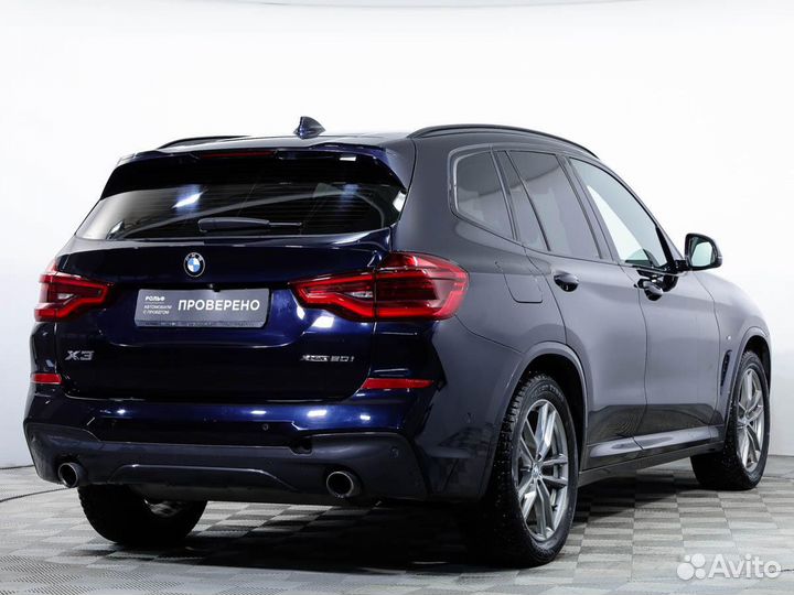 BMW X3 2.0 AT, 2019, 104 150 км