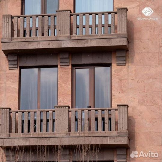 Камень для отделки фасада фельзит