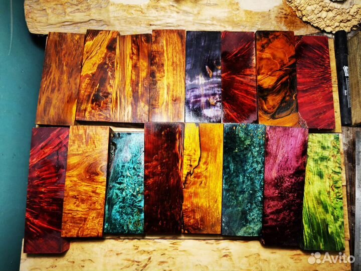 Стабилизированные бруски, 29 шт