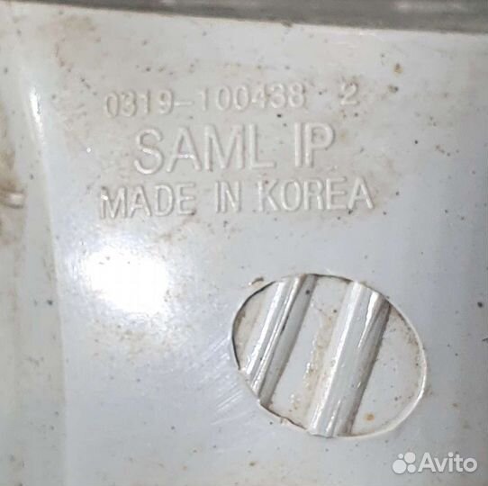 Фонарь противотуманный правый Kia Sportage 1