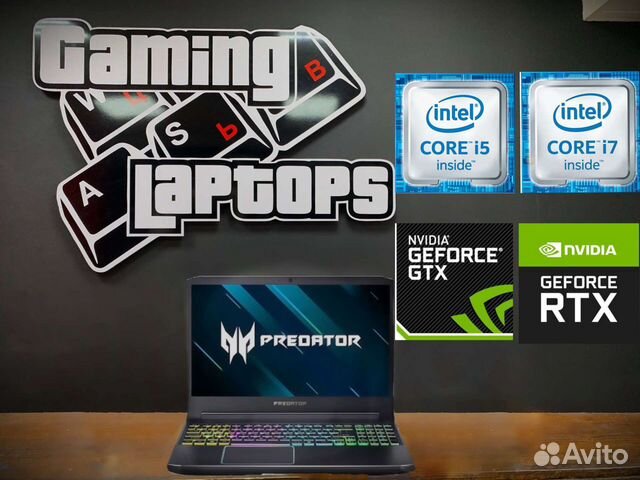Самый большой выбор игровых ноутбуков