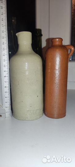 Бутылка керамическая
