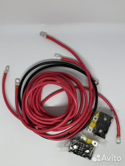 Комплект подключения второго акб в любой авто