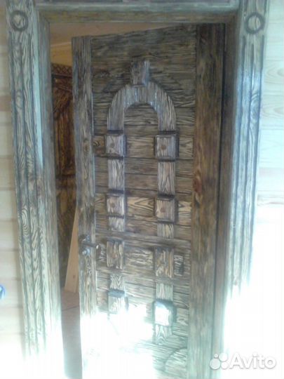 Новые двери из массива сосны