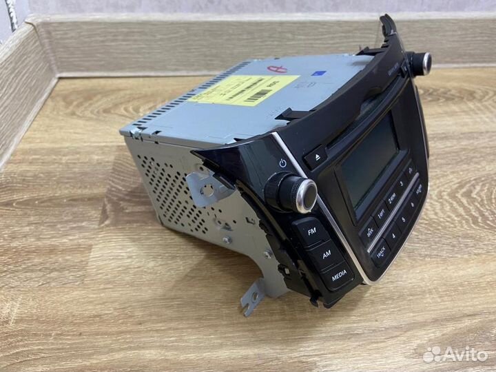 Штатное головное устройство на hyundai i30