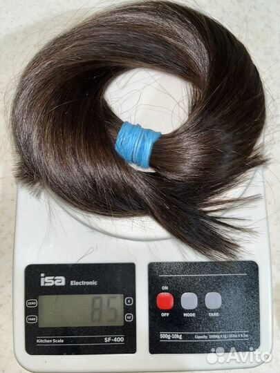 Волосы натуральные срез