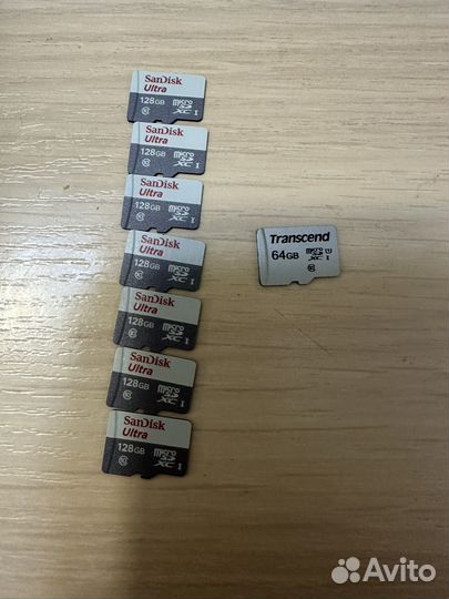 Карта памяти MicroSD 32, 64, 128 gb