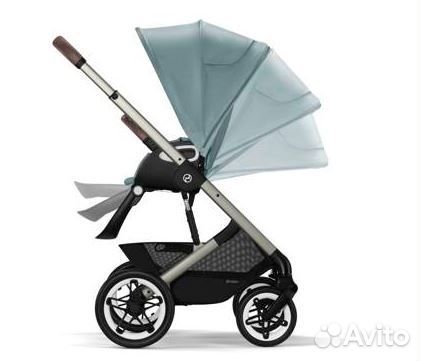 Коляска Talos S Lux TPE B Sky Blue-mid blue