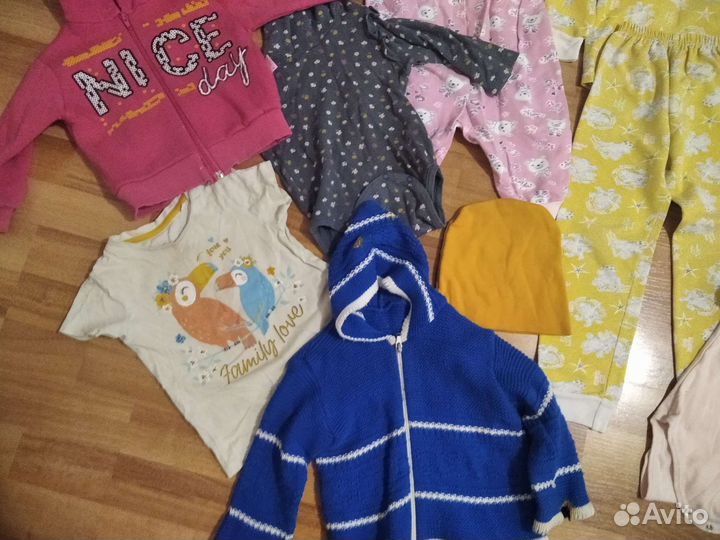 Детские вещи пакетом от 0 до года