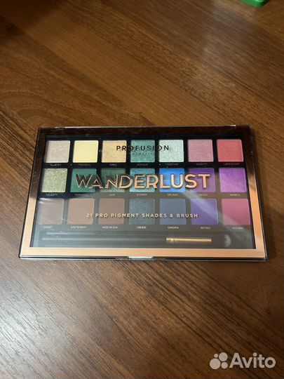 Набор для макияжа глаз Wanderlust