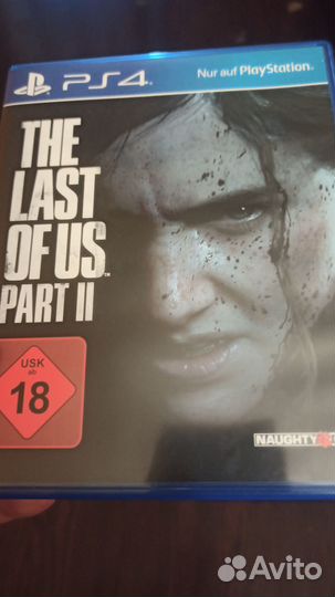 The last of us 2 ps4 диск
