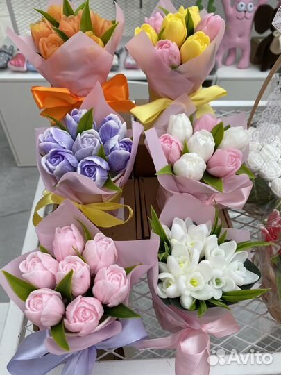 Мыло ручной работы на 8 марта