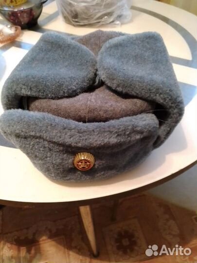 Мужская шапка ушанка