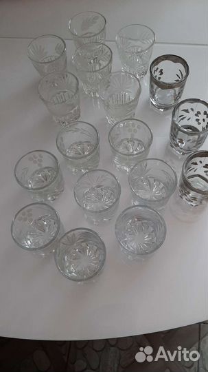 Стопки стекло СССР