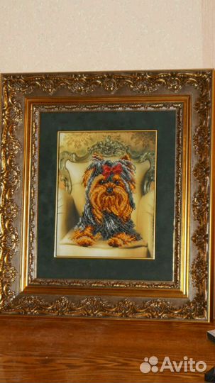 Вышитая картина бисером