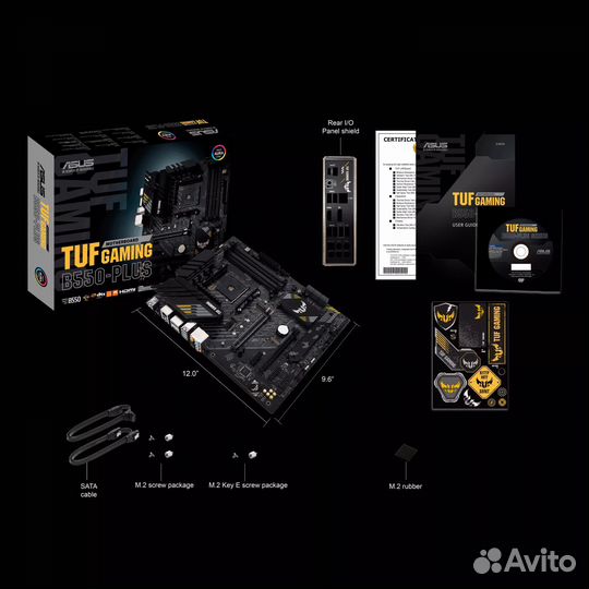 Сборка AMD ryzen 9 5900X+asus TUF gaming B550 plus