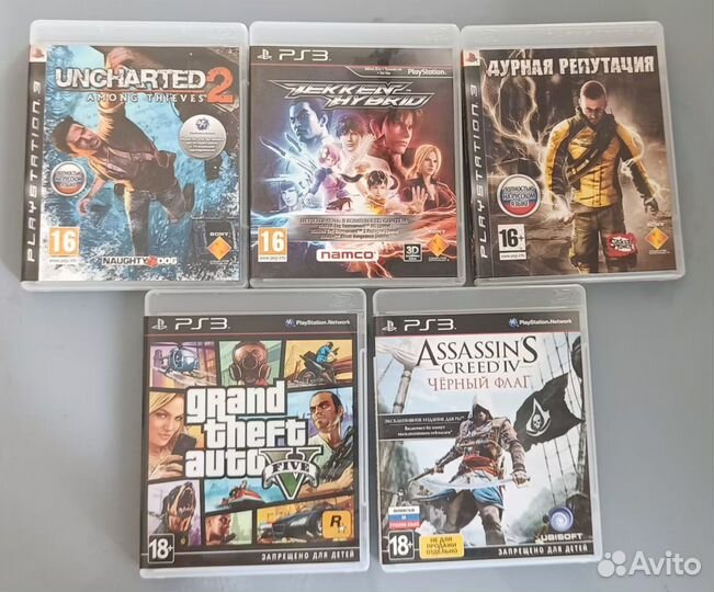 Игры диски для консоли PS3