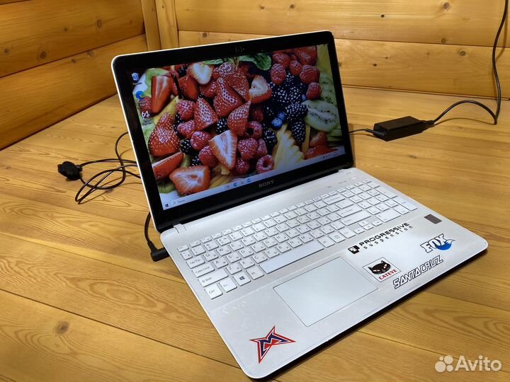 Игровой ноутбук sony vaio/2видеокарты/450gb/6gb