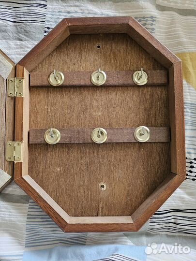 Старинная картина маслом ключница