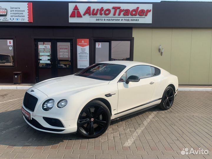 Bentley Continental GT 4.0 AT, 2017, 43 504 км