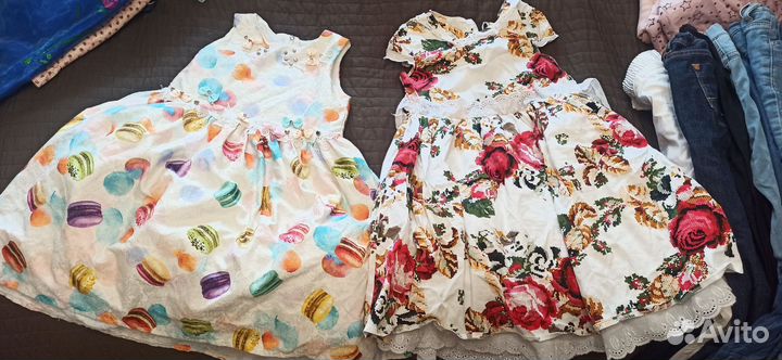 Одежда пакетом на девочку 122-134