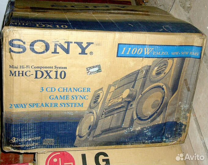 Sony MHC DX10, идеал состояние 2х-кассет