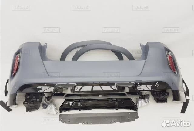 Бампер задний BMW X6M G06