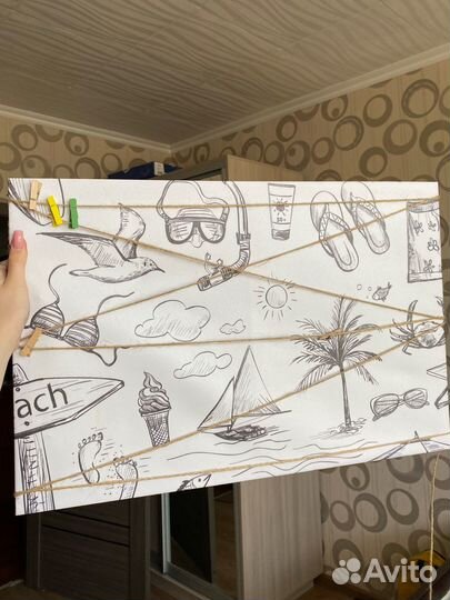 Доска для фото и заметок