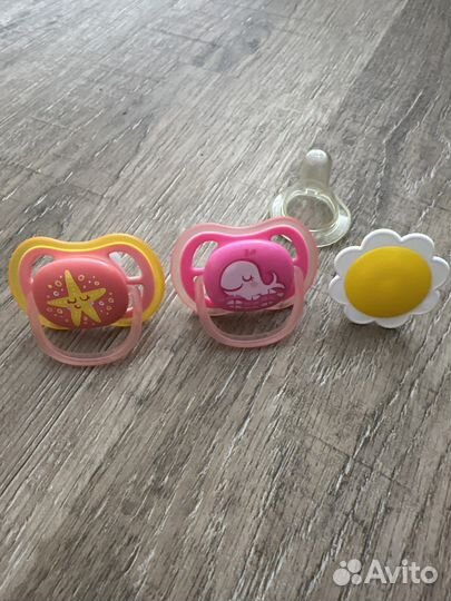 Соска пустышка avent, щетка расческа