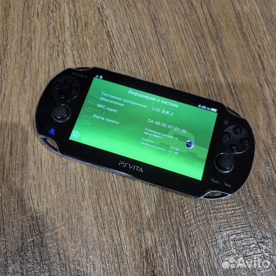 PS Vita PCH-1001 16Gb 3.65 Enso (Прошитая)