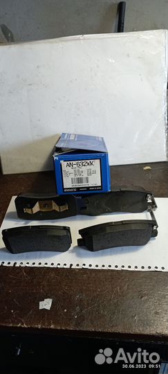 Тормозные колодки задние mitsubishi ASX