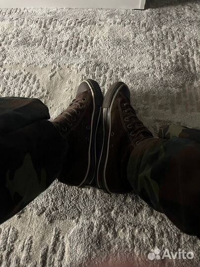 Высокие кеды converse