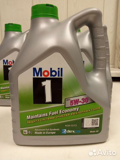 Моторное масло mobil 1 ESP 5W-30
