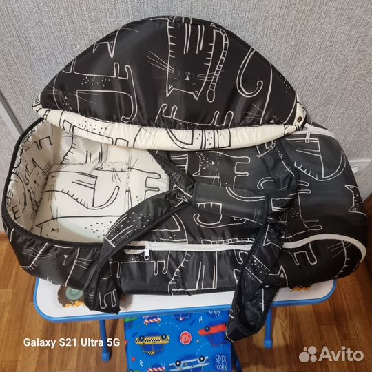 Люлька переноска для новорожденных сумка